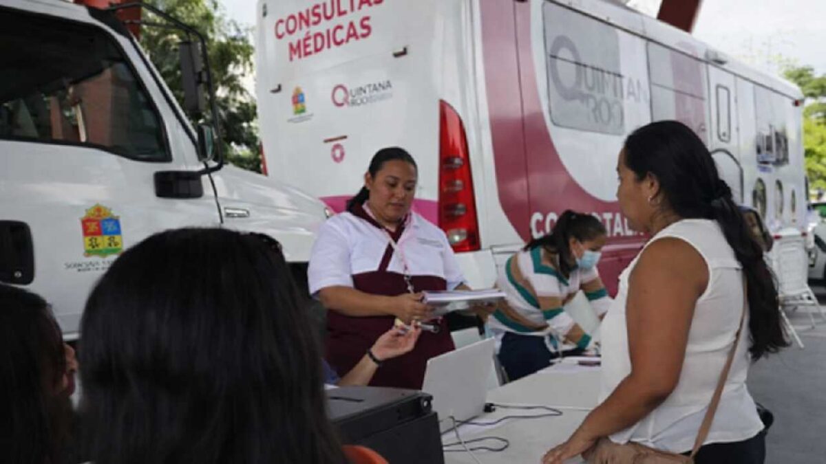 Bacalar, Cancún y Carrillo Puerto con las caravanas de salud
