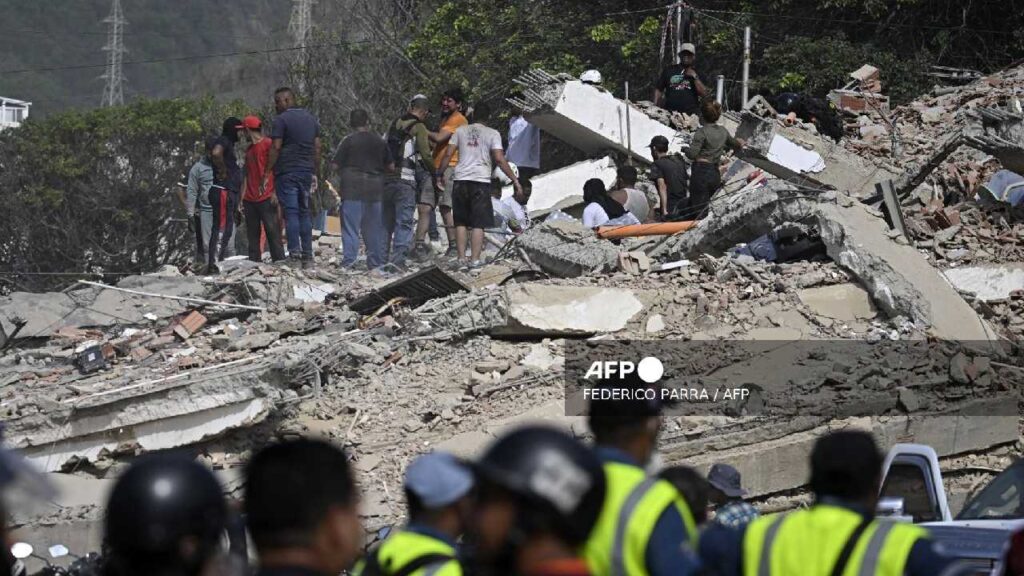 589 muertos en Venezuela a 2 días de los terremotos; a contrarreloj para hallar a sobrevivientes