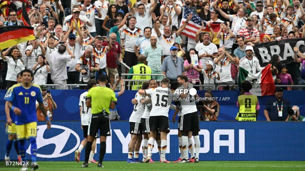 Alemania apabulló a Curazao.