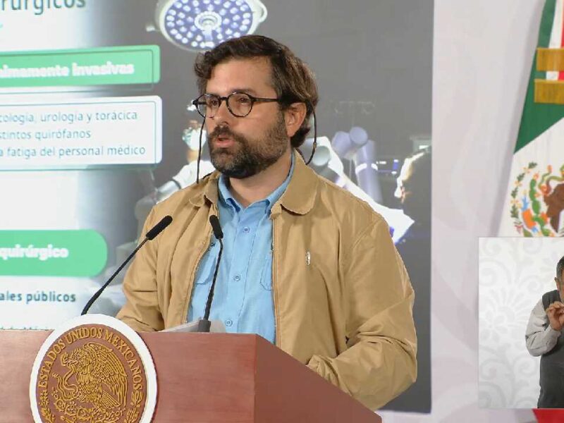 Anuncia gobierno federal que Quintana Roo será de los primeros que contará con quirófanos inteligentes y cirugía robótica