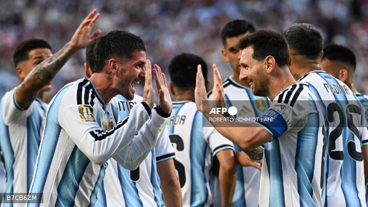 Argentina arrancó con el pie derecho.