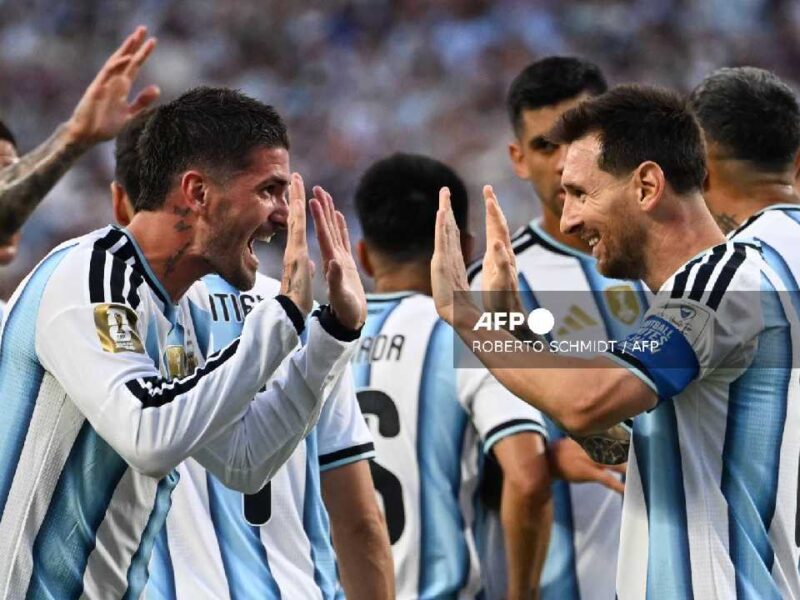 Argentina arrancó con goleada: Messi hace historia e iguala récord de goles en los mundiales