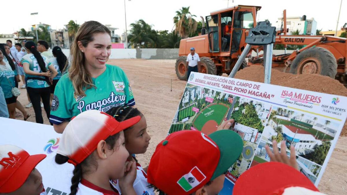 Atenea apuesta por el futuro del béisbol con la renovación del campo infantil “Ariel Picho Magaña”