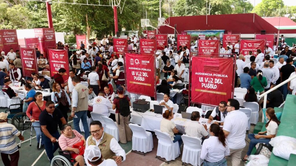 Audiencia Pública Puerto Morelos: Mara Lezama y Blanca Merari