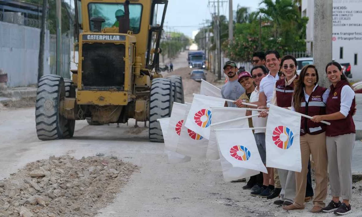 Inician obras en la avenida Nazareth.