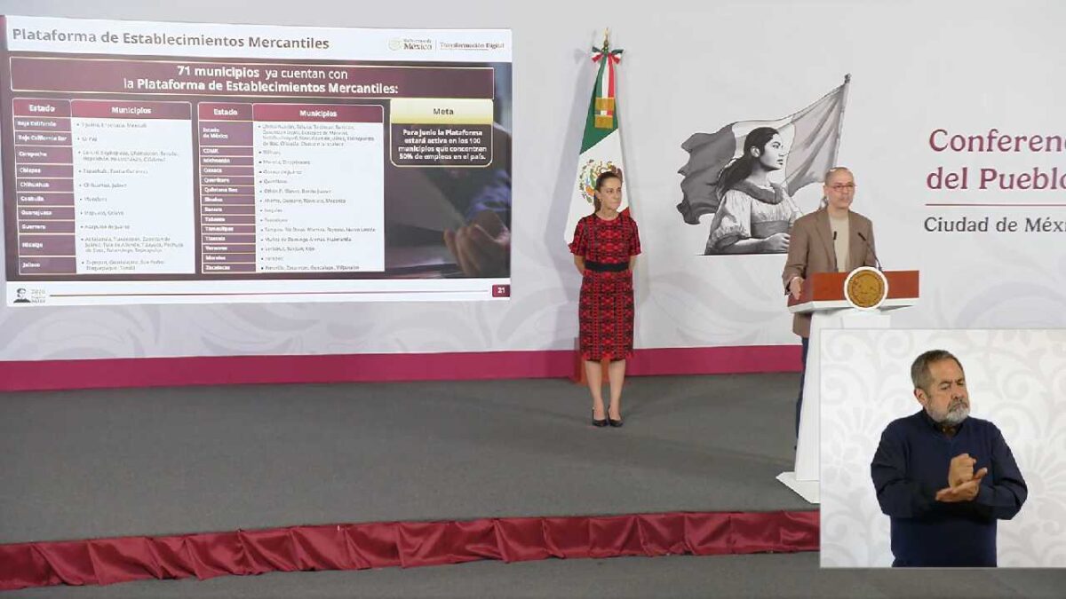 Benito Juárez y OPB con Plataforma digital para establecer negoios.