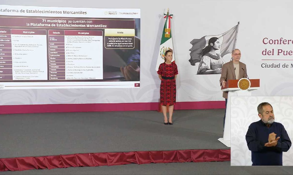 Benito Juárez y OPB con Plataforma digital para establecer negoios.