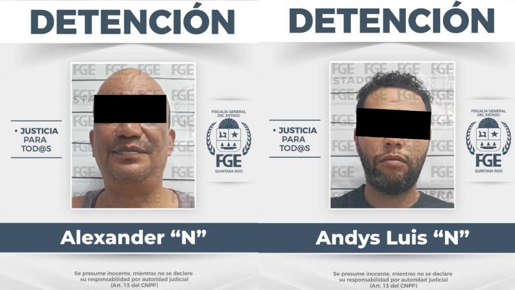 Caen 2 cubanos más, ahora por lesiones en agravio de una mujer de la tercera edad en Puerto Morelos