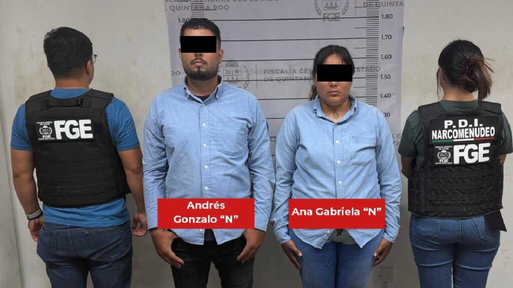La FGE los puso a disposición de las autoridades.