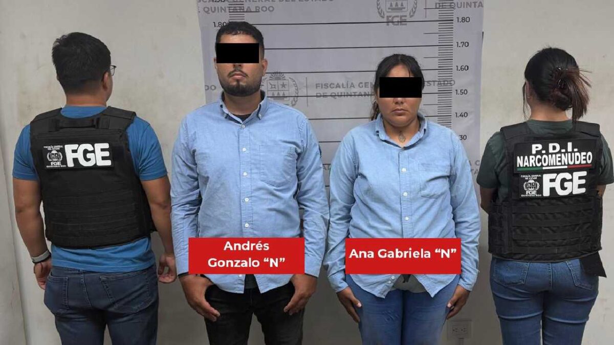 La FGE los puso a disposición de las autoridades.