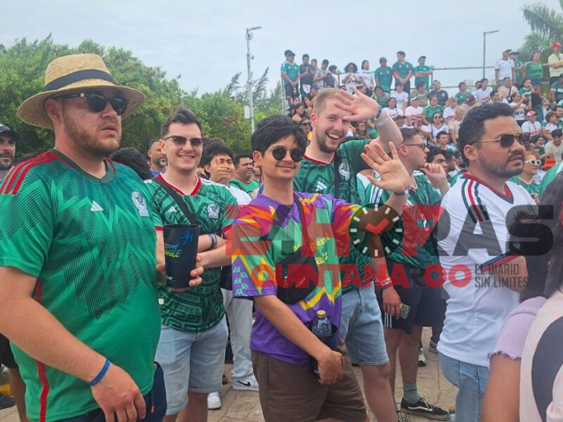 ¡Tajamar se vistió de verde! El Cancún Fut Fest desata la locura mundialista (galería)
