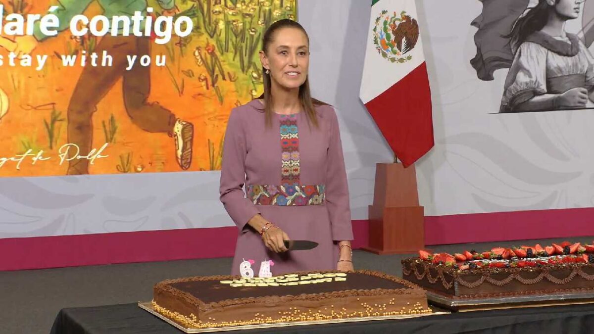 La presidenta cumplió 64 años.