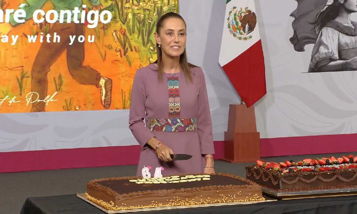 La presidenta cumplió 64 años.