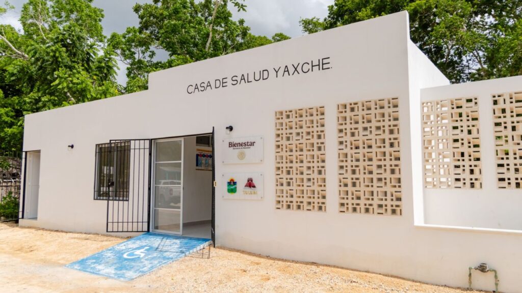 Casa de Salud de Yaxché: Concluyen obras de ampliación