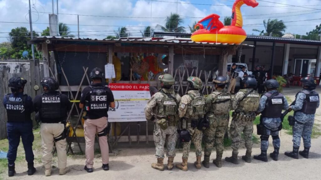 Cateos en Quintana Roo: FGE asegura droga y detiene a dos