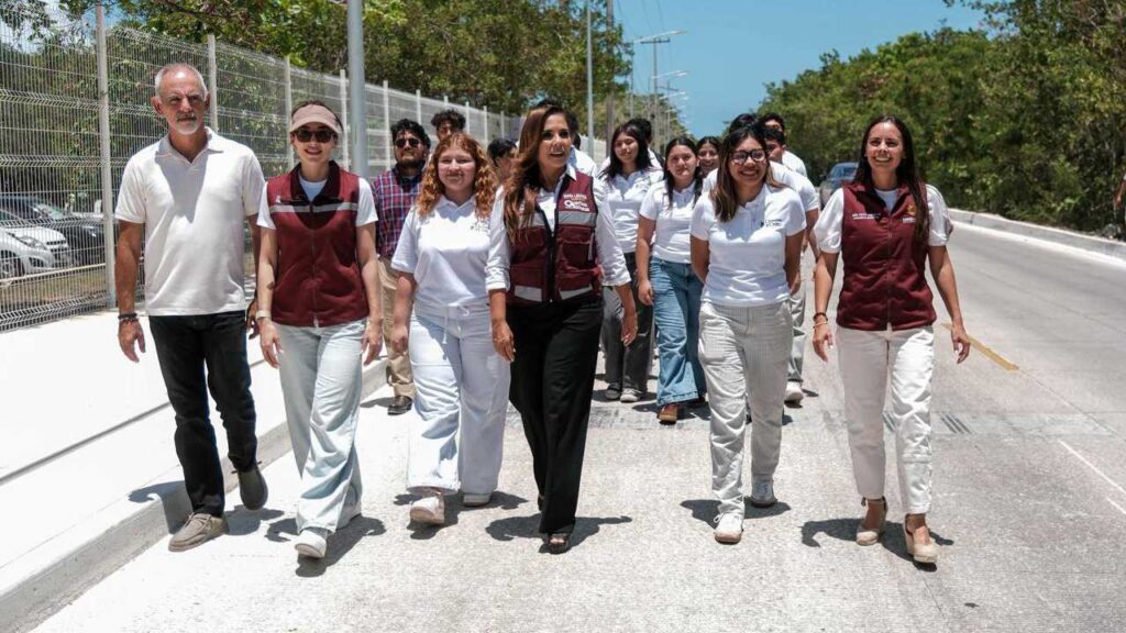 Checa cómo quedó la nueva calle Universidad del Caribe, una vialidad moderna que transforma la movilidad en Cancún
