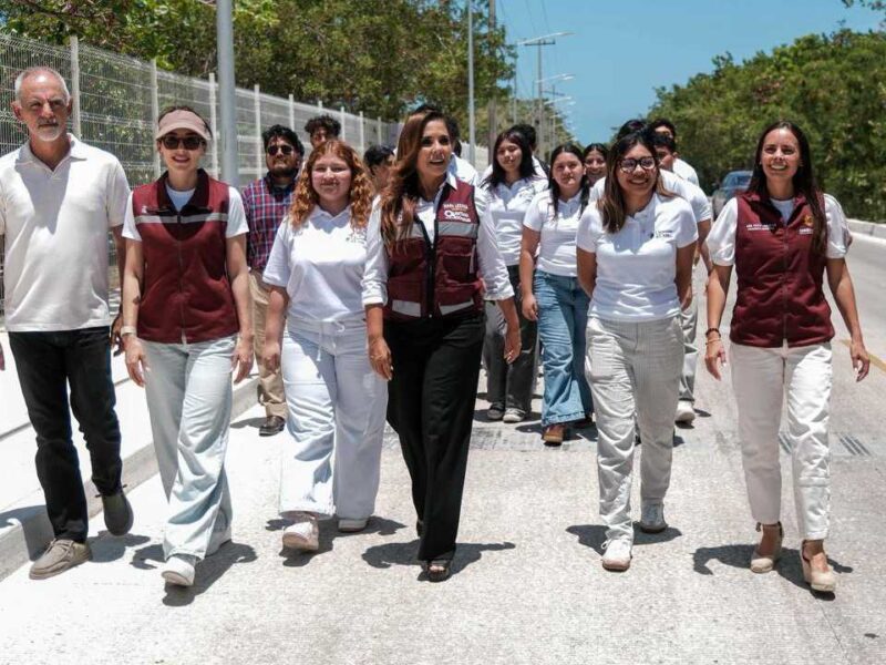 Checa cómo quedó la nueva calle Universidad del Caribe, una vialidad moderna que transforma la movilidad en Cancún