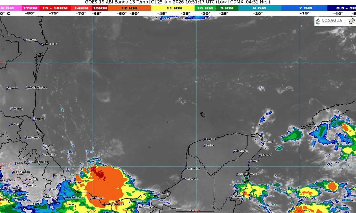 Prevén un jueves caluroso.