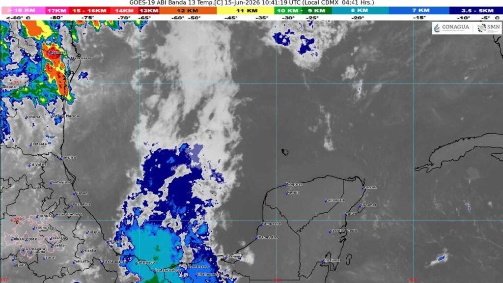 Clima Quintana Roo: lunes 15 de junio con afectaciones por onda tropical 7; prevén nublados y lluvias