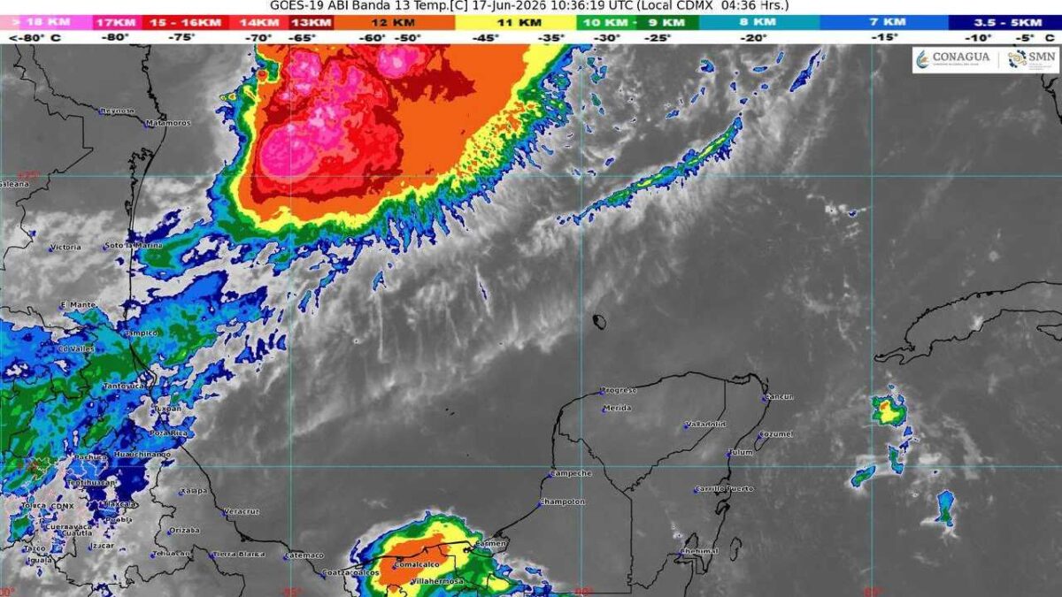 Monitorean a la onda tropical 8.