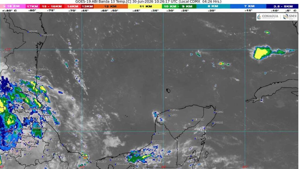 Clima Quintana Roo: prevén ambiente muy caluroso con algunos nublados hoy martes 30 de junio