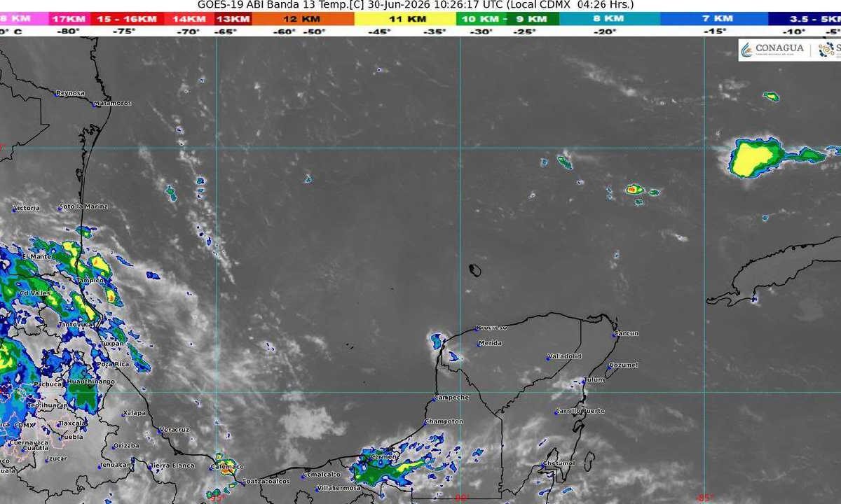 Prevén día caluroso.
