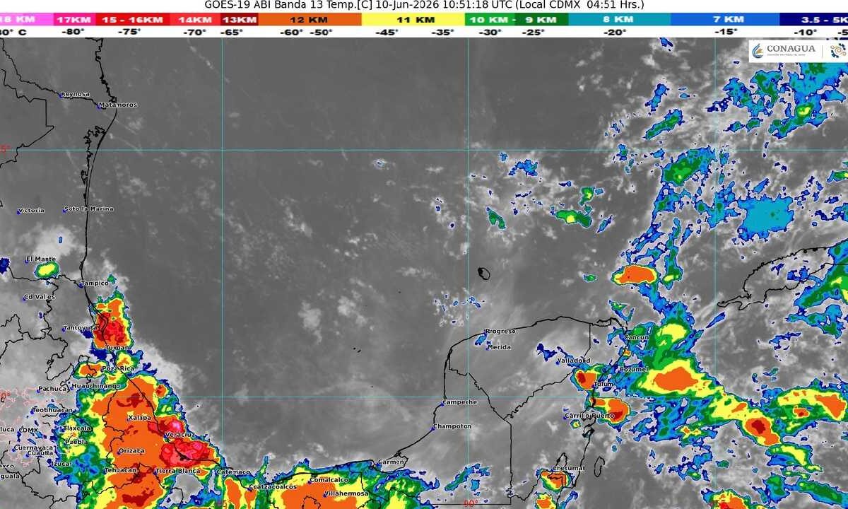 Prevén lluvias.