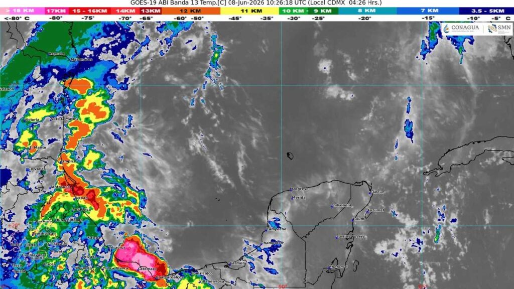 Clima en Quintana Roo: prevalecen nublados con posibilidad de lluvias por onda tropical 5; ambiente caluroso