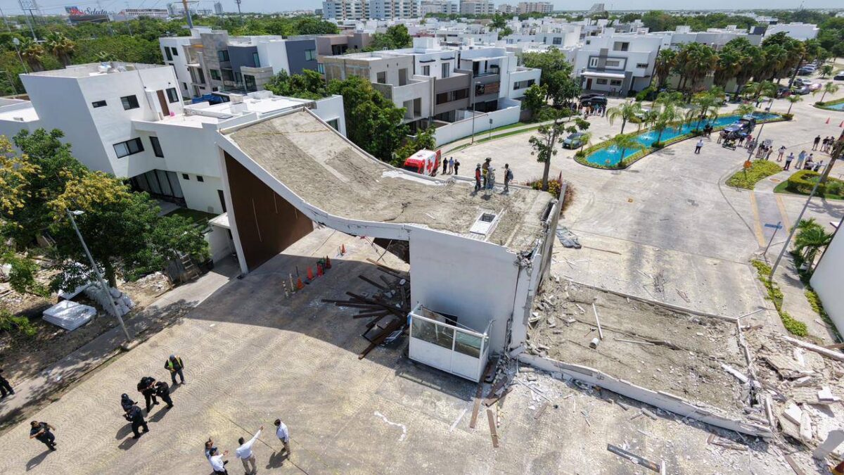 Residencial Aqua Cancún: AMPI deslinda a desarrollo por colapso