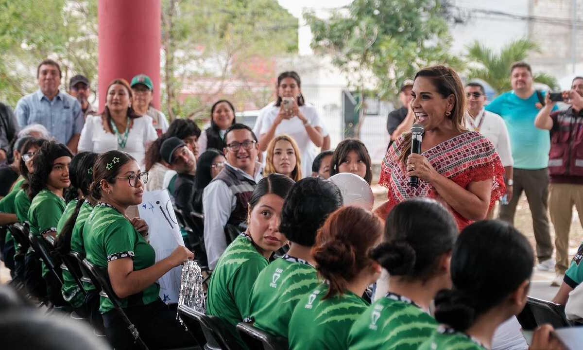 Ya tiene domo el Conalep Cancún III..