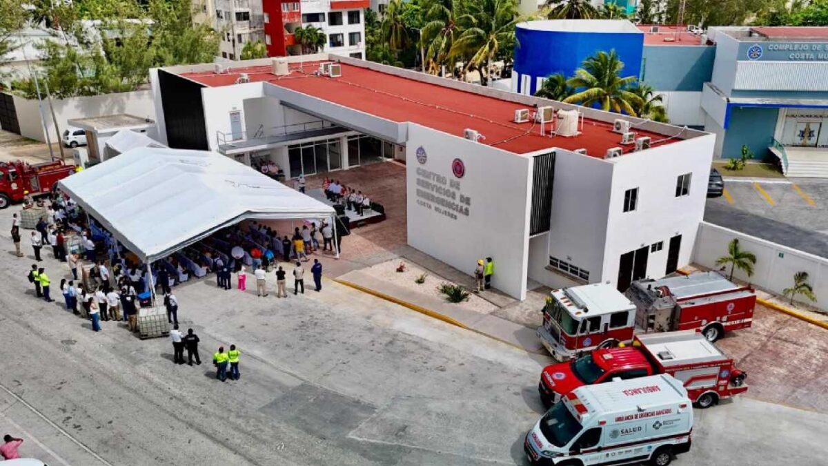 Costa Mujeres ya tiene base de mergencia.