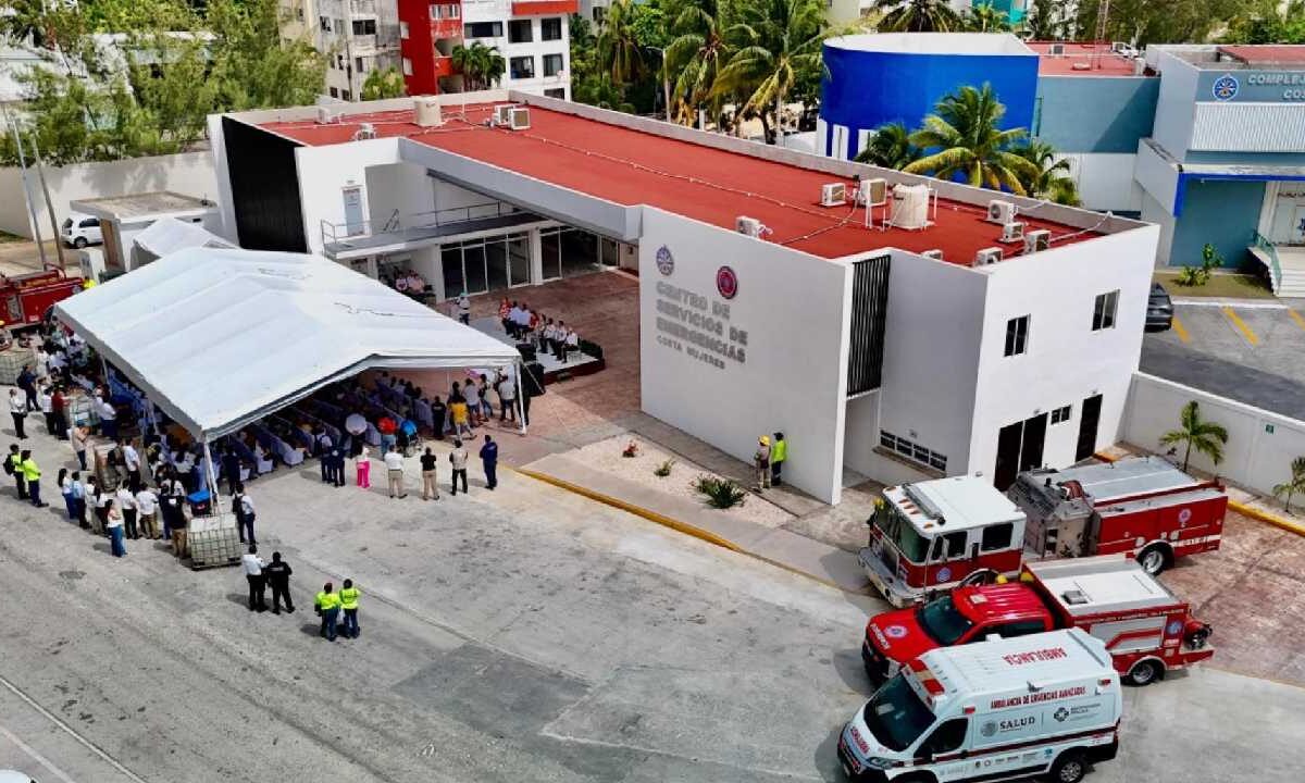 Costa Mujeres ya tiene base de mergencia.