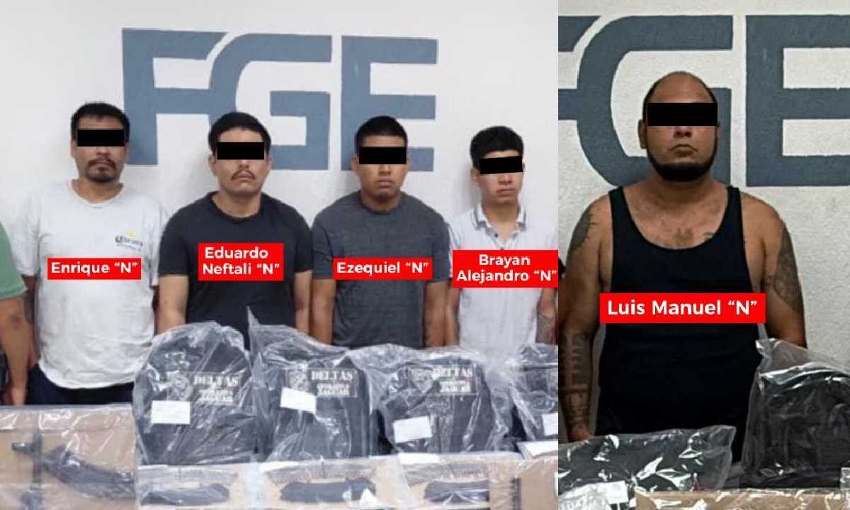 Dan prisión preventiva a 5 presuntos narcomenudistas.