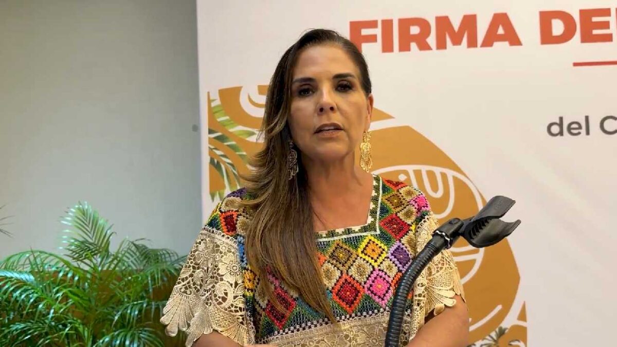 Mara Lezama informó sobre el sismo de hoy en Cancún.