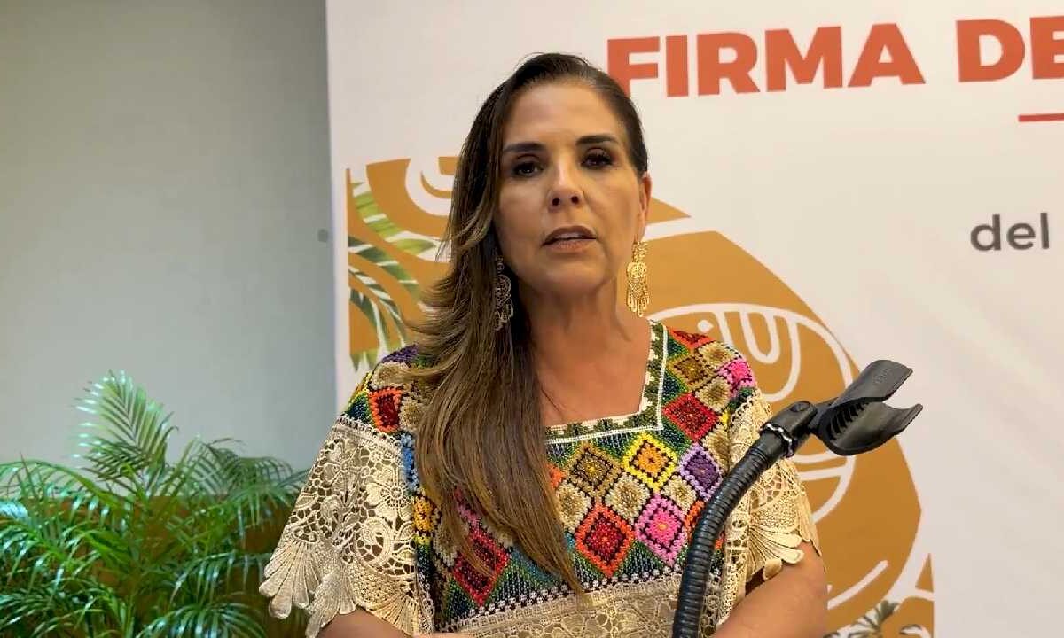 Mara Lezama informó sobre el sismo de hoy en Cancún.