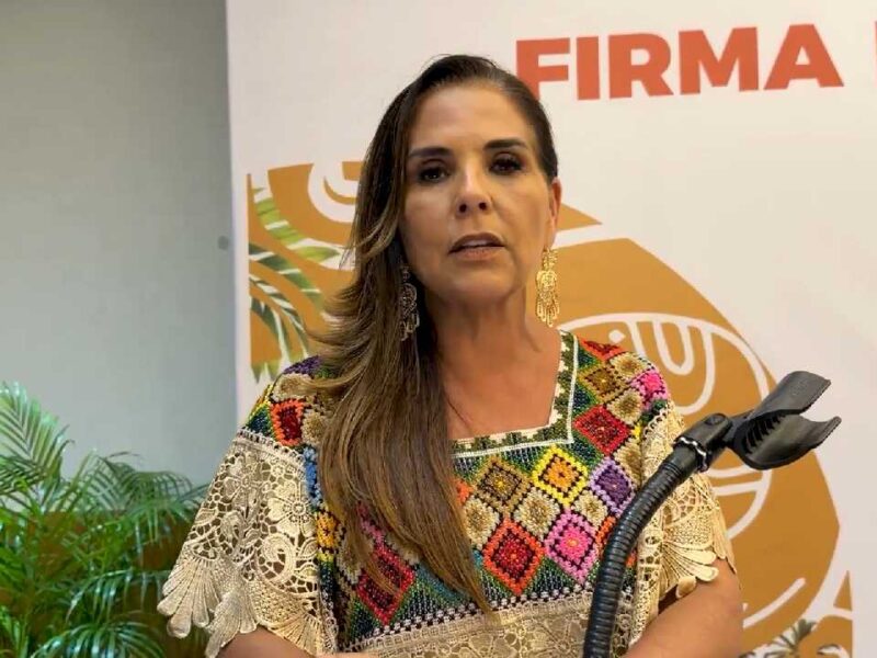 Descarta Mara Lezama riesgo de tsunami en costas de Quintana Roo tras el movimiento telúrico