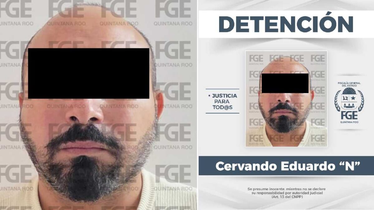 La FGE informó que el conductor fue detenido.