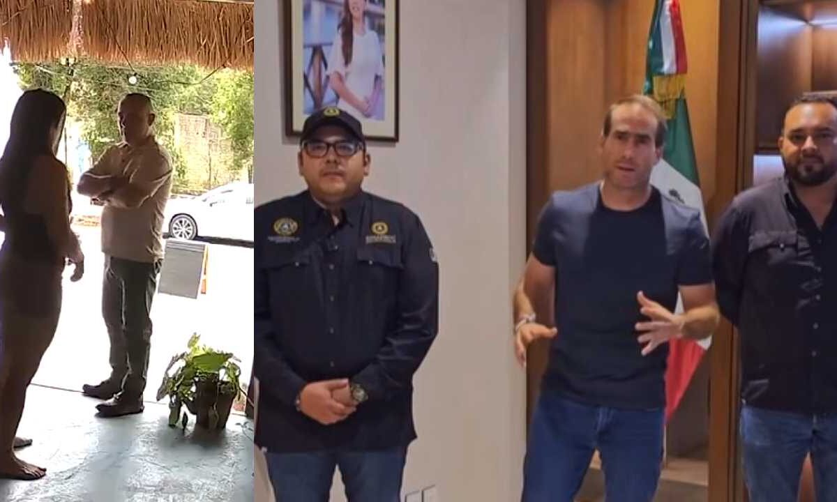 Cesa Castañón a 9 funcionarios.