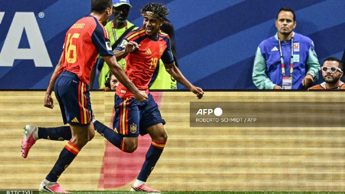 España goleó a Arabia Saudita.