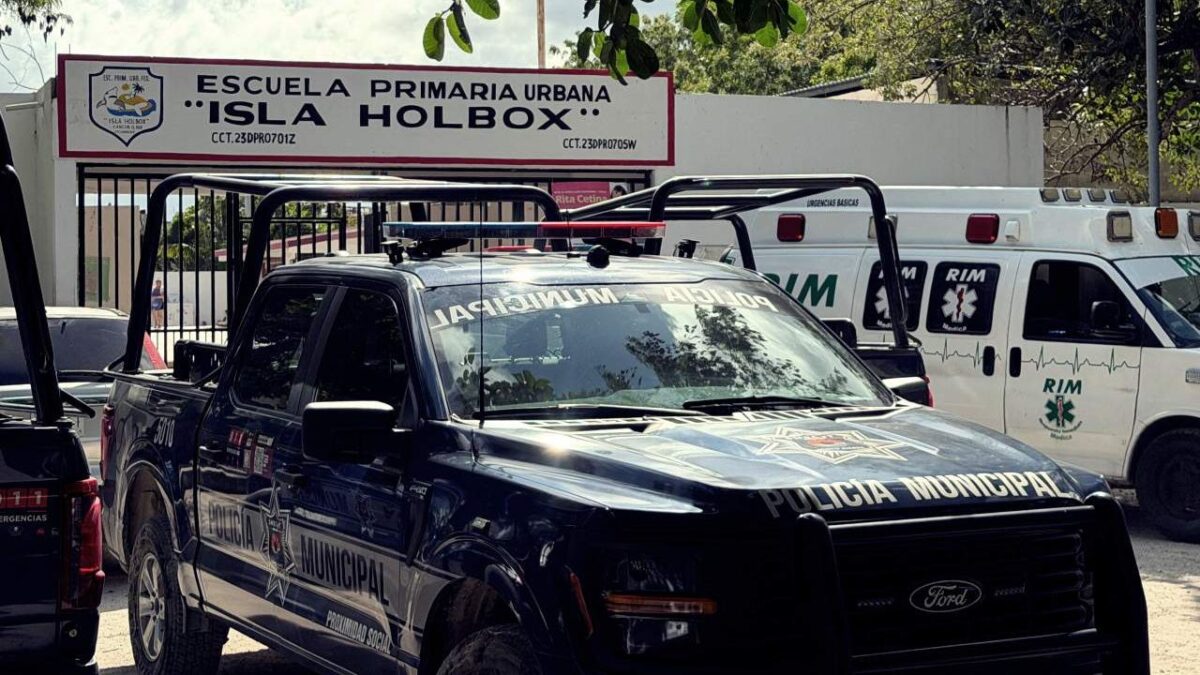 FGE Quintana Roo refuerza seguridad en escuelas por vacaciones