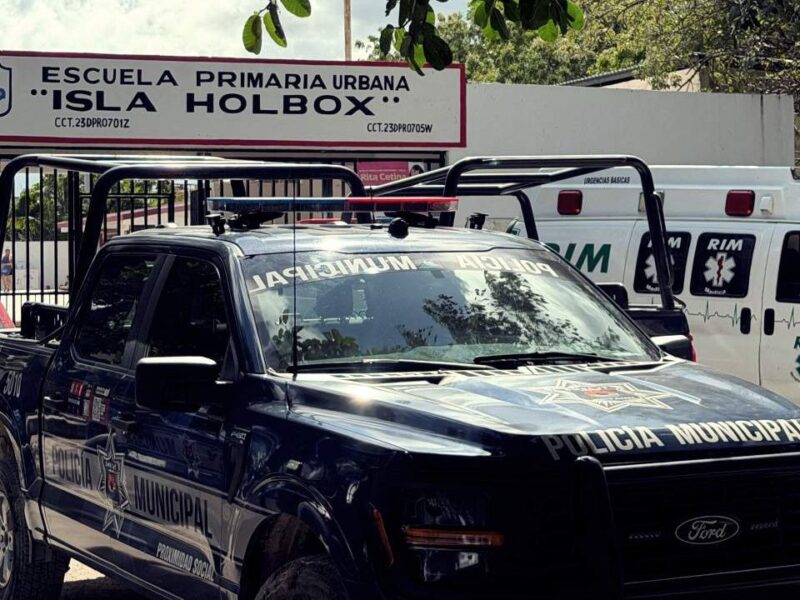 FGE Quintana Roo refuerza seguridad en escuelas por vacaciones
