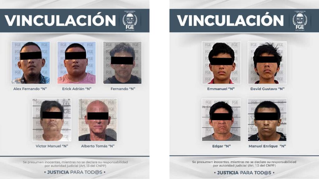 Las personas fueron aseguradas en Benito Juárez..