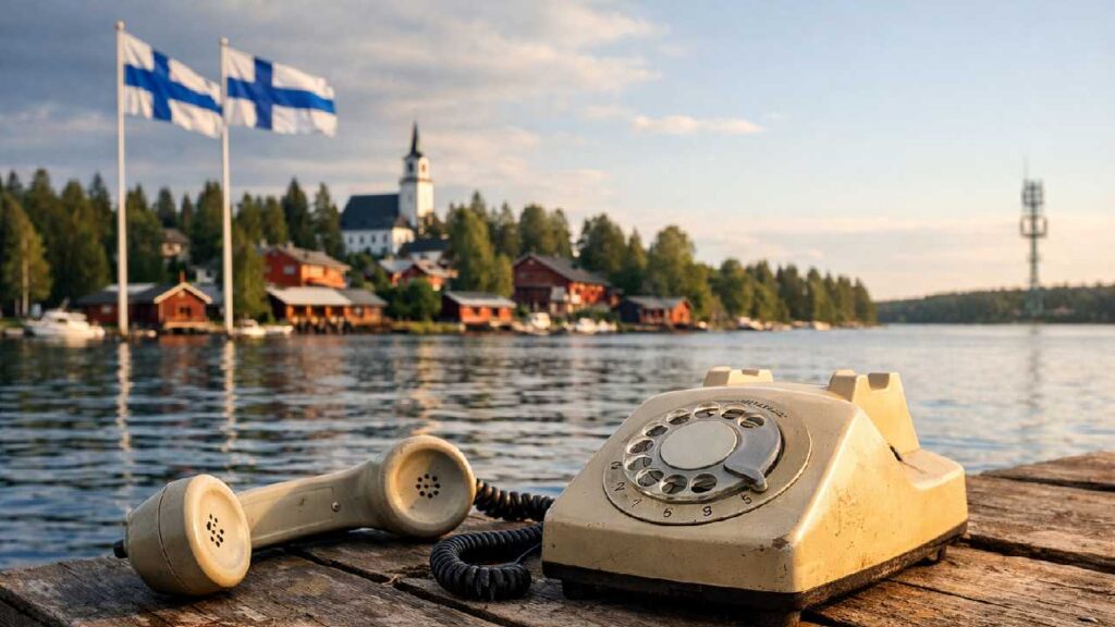 Finlandia cierra una era y se despide definitivamente de la telefonía fija
