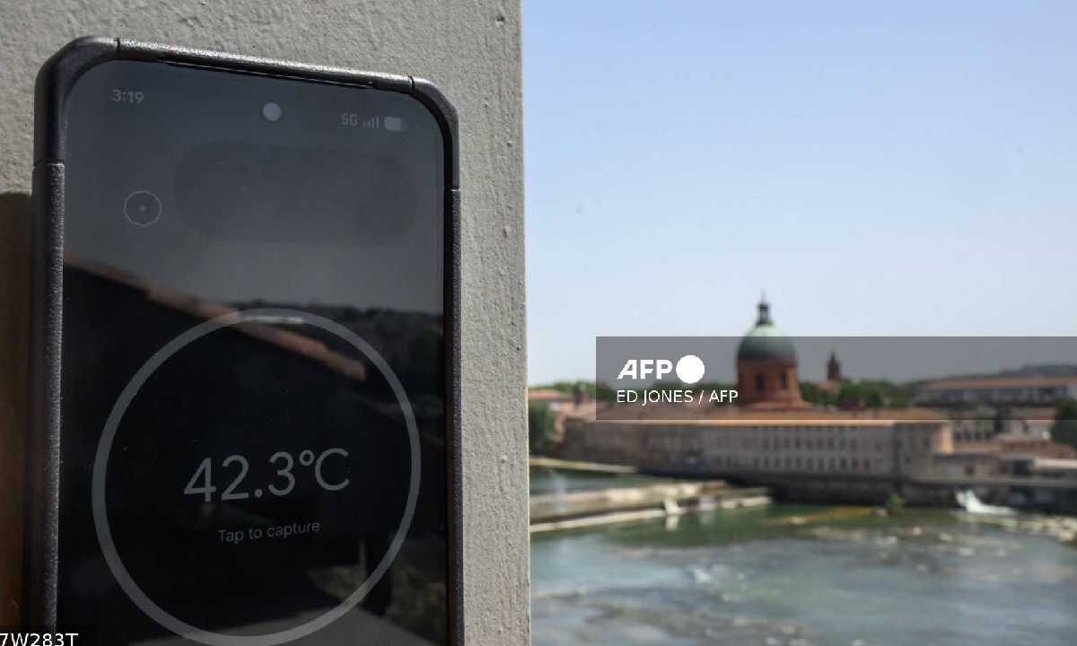 Francia bajo una ola de calor.