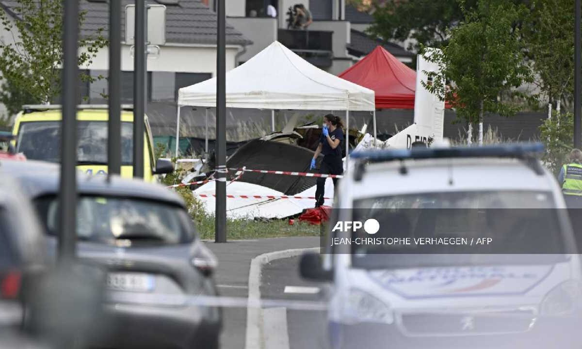 Accidente aéreo en Francia.