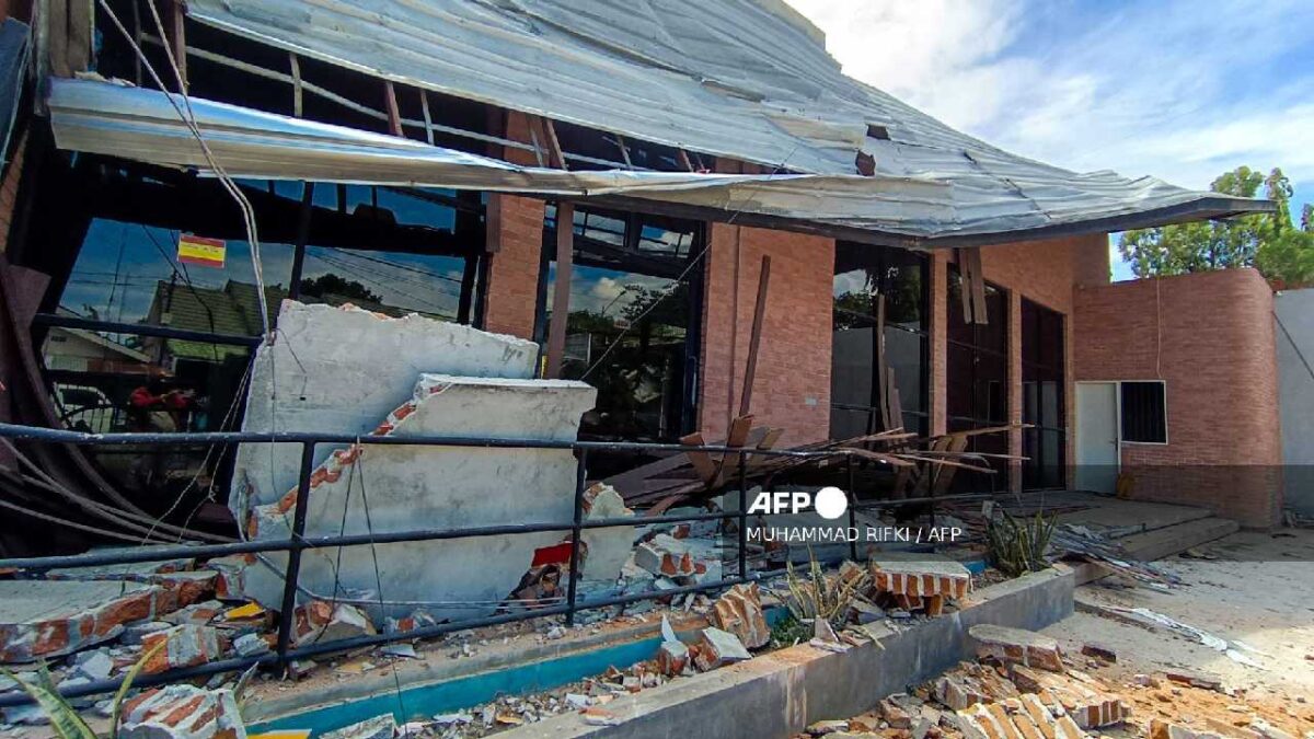 Terremoto en Indonesia.