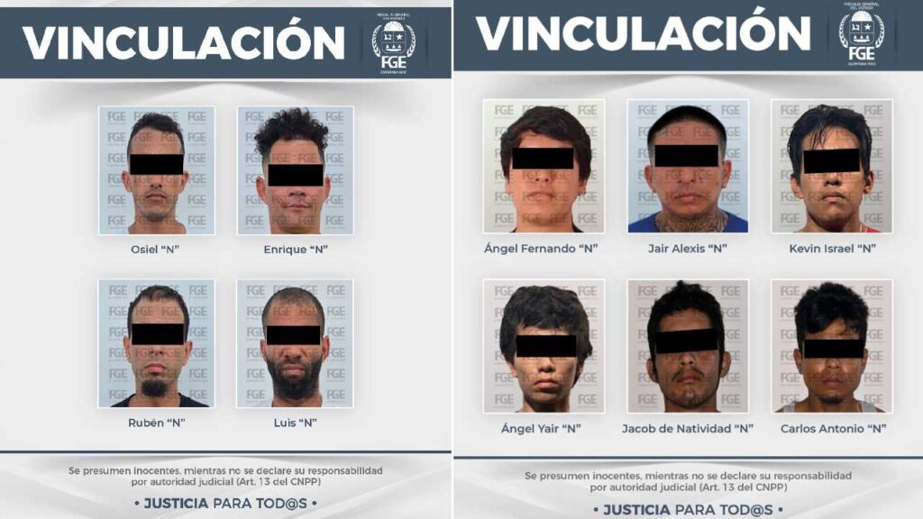 A juicio 10 personas por narcomenudeo en Cancún.