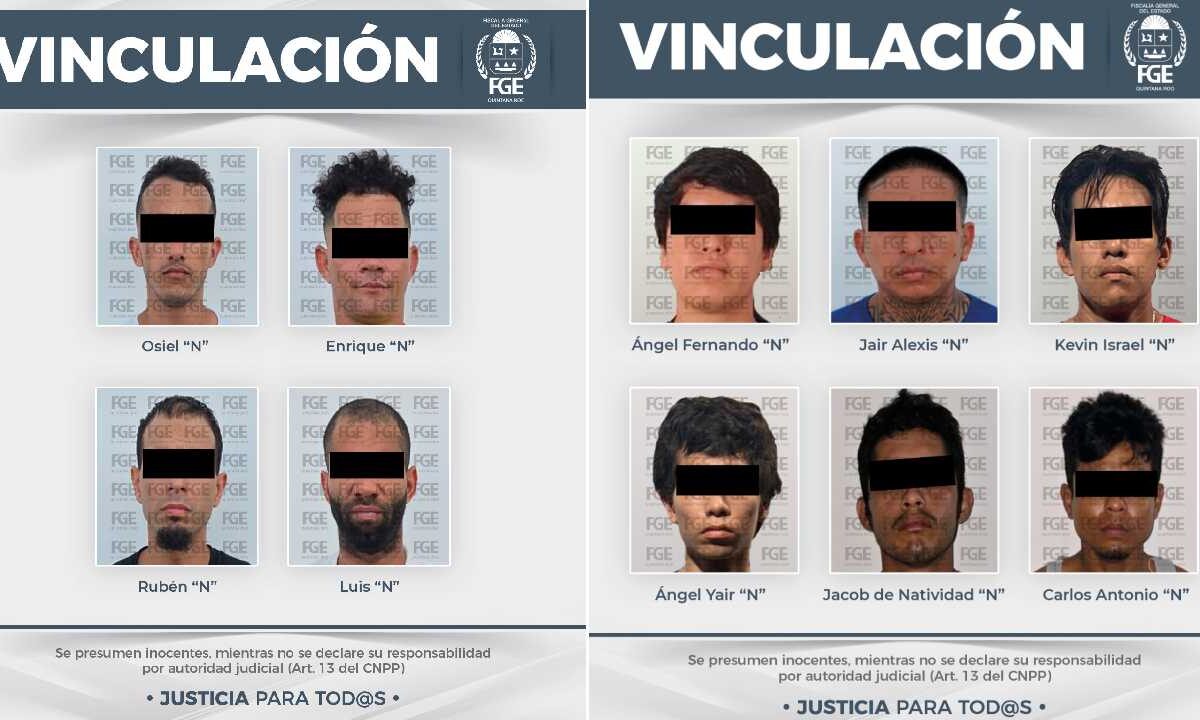 A juicio 10 personas por narcomenudeo en Cancún.