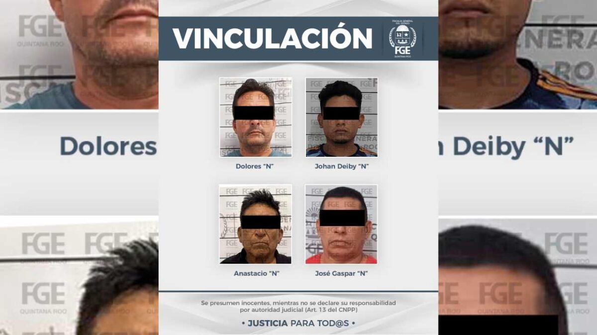 Presuntos agresores sexuales a juicio.