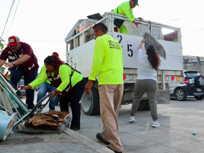 Llevan jornada sanitaria a la supermanzana 101 de Cancún para prevenir enfermedades